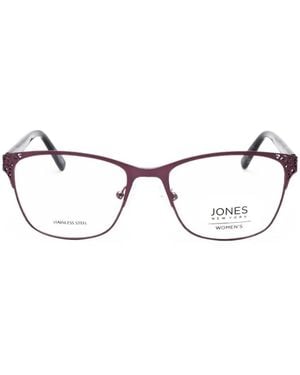 Jones New York Occhiali Rettangolari - Nero