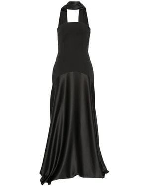 Solace London Mae Strapless Maxi Dress - Black