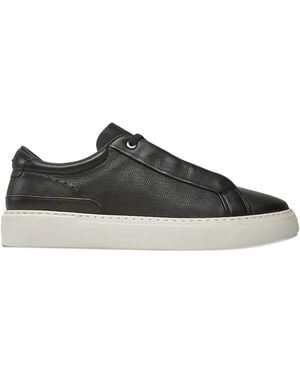 BOSS Gary Leather Sneakers - Black