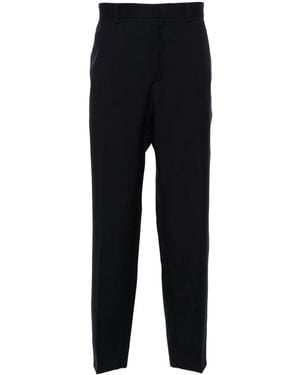 Jil Sander Slim Fit Straight Trousers - Black