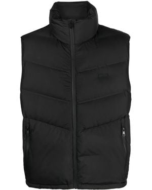 Calvin Klein Stitchless Quilted Comfort Gilet Vest - Black