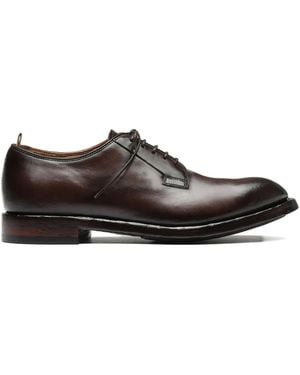 Officine Creative Leather Derby Shoes - Brown