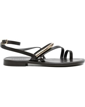 DONNARì Ankle-Strap Sandals - White