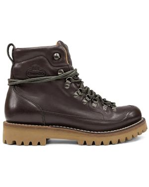 Church's Lace-Up Leather Boots - Brown