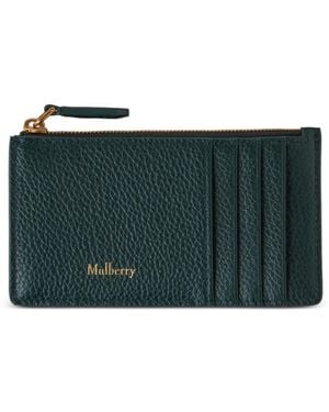 Mulberry Continental Card Holder - Green