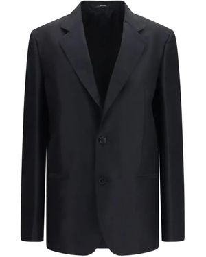 Gucci Silk Faille Jacket - Black