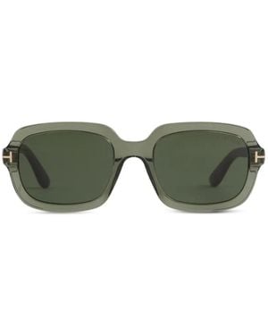 Tom Ford Square-Frame Sunglasses - Green