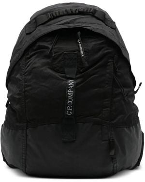C.P. Company Nylon Backpack Bags - Black
