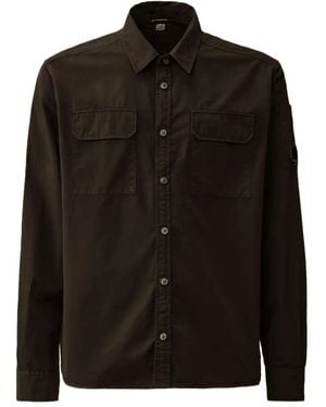C.P. Company Camisa Pocket Detail - Negro