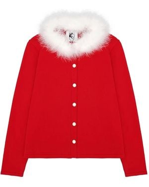 Sleeper Cárdigan Miss Kitty - Rojo