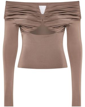 Paris Georgia Basics Axel Top - Brown
