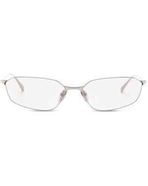 Balenciaga Geometric Sunglasses - White