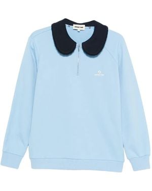 ShuShu/Tong Cotton Sweatshirt - Blue