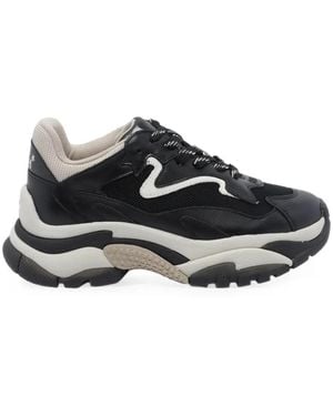 Ash Addict Chunky-Sole Sneakers - Black