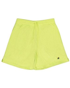 Aimé Leon Dore Elasticated-Waistband Shorts - Yellow