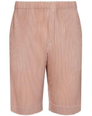 Homme Plissé Issey Miyake Pleated Shorts - White