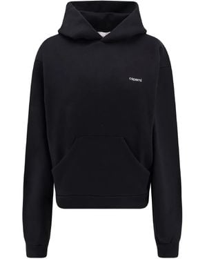 Coperni Logo-Print Hoodie - Blue