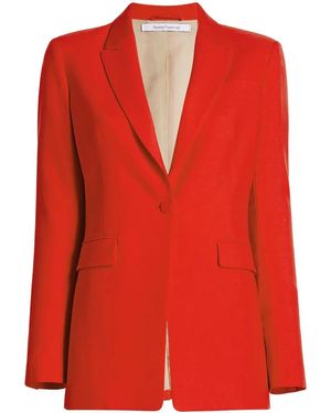 Another Tomorrow Blazer Monopetto - Rosso
