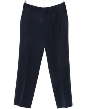 Cellar Door Milo Straight-Leg Trousers - Blue