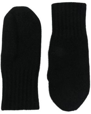 Liska Ribbed Gloves - Black