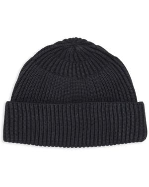 P.A.R.O.S.H. Ribbed Beanie Hat - Blue