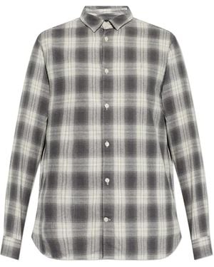 AllSaints Plaid Shirt - Grey