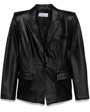 【Giuseppe Di Morabito】レザーブレザー レディース GIUSEPPE DI MORABITO ブレザー、スポーツコート