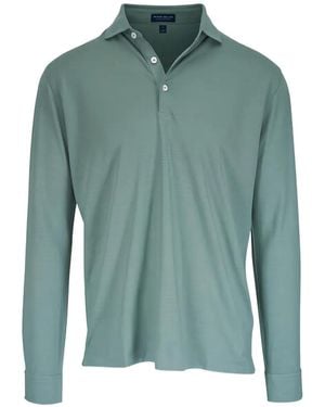 Peter Millar Chemise En Maille À Manches Longues - Vert