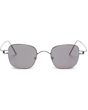 Lindberg Rectangle-Frame Sunglasses - Grey