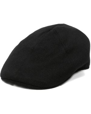 Tagliatore Donald Flat Beret - Black