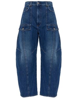 Sportmax Violino Cargo-Pocket Jeans - Blue