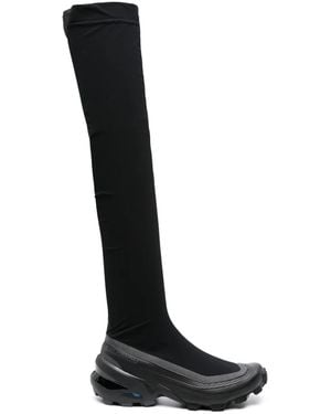 MM6 MAISON MARGIELA X SALOMON Thigh-Length Chunky Trainers - Black