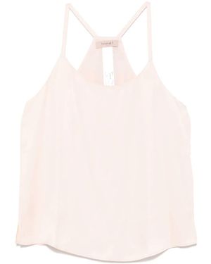 Twinset Satin Tank Top - Pink