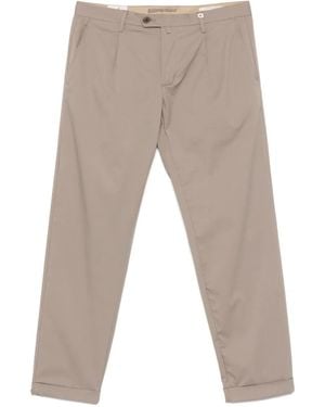 Myths Pleat-Detailed Trousers - Grey