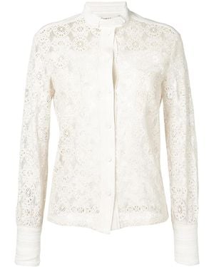 Philosophy Di Lorenzo Serafini Lace Button Shirt - White