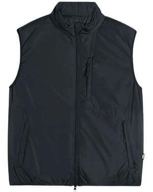 Aspesi Jil Zip-Up Gilet - Blue
