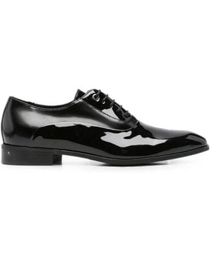 Carlo Pignatelli Lace-Up Oxford Shoes - Black