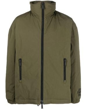 DSquared² Piumino A Collo Alto - Verde
