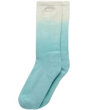 Autry Gradient-Effect Socks - Blue
