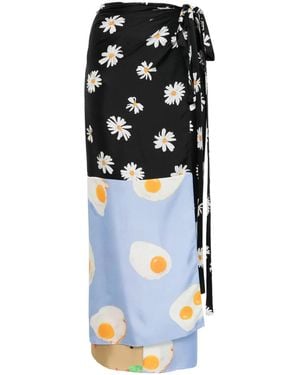 Moschino Long Skirt - Black