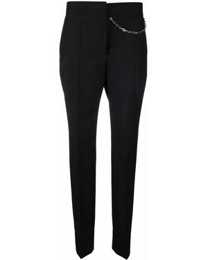 Givenchy チェーンディテール テーラードパンツ - ブラック
