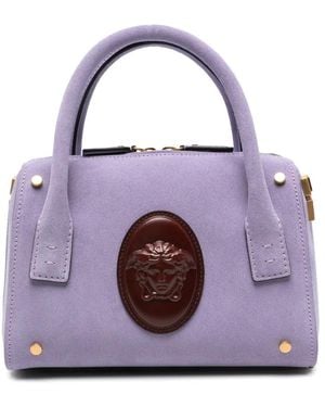 Versace Handtasche Mit Medusa-Schild - Lila