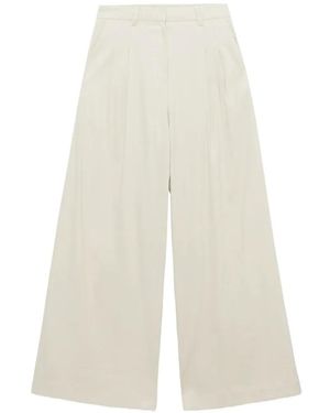 Jonathan Simkhai Ramsey Pleated Trousers - White