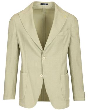 Guarinucci Single-Breasted Patch-Pocket Blazer - White