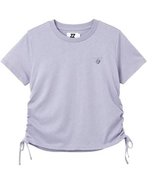 Izzue Drawstring T-Shirt - Purple