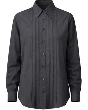 Tibi Easy Pleated Shirt - Grey