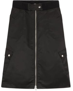 VAQUERA Zip-Front Skirt - Black