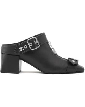 Courreges Mules & Clogs - Black