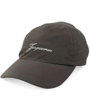 Jacquemus The Baluchon Baseball Cap - Grey