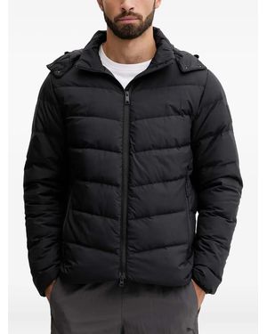 Jack Wolfskin Colonius Hooded Zip-Fastening Jacket - Black